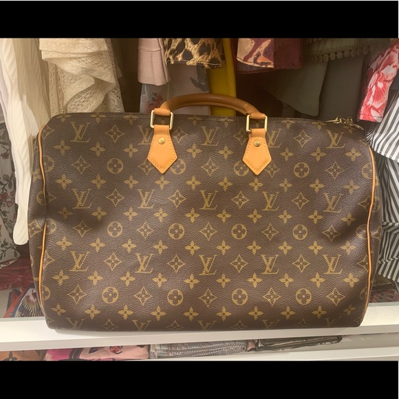 Louis Vuitton Speedy Bandoliere 40 B monogram bag - Picture 7 of 8